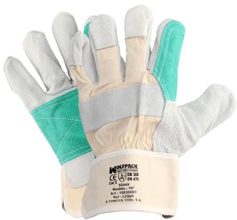 Wolfpack 15030003 – Amerikanischen Handschuh Spaltleder, verstärkte Palma