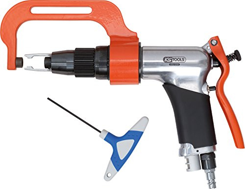KS TOOLS 515.1310 Dépointeuse pneumatique à col de cygne Fastdrill Noir
