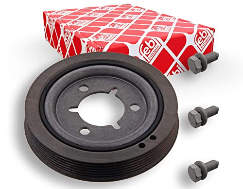 febi bilstein 36350 Riemenscheibe (entkoppelt) für Kurbelwelle, mit Schrauben, 1 Stück