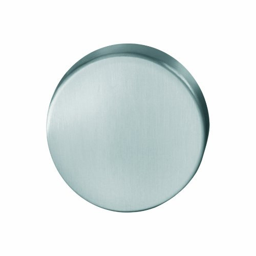 Blindrosettenpaar Edelstahl matt 52mm 2 Stück