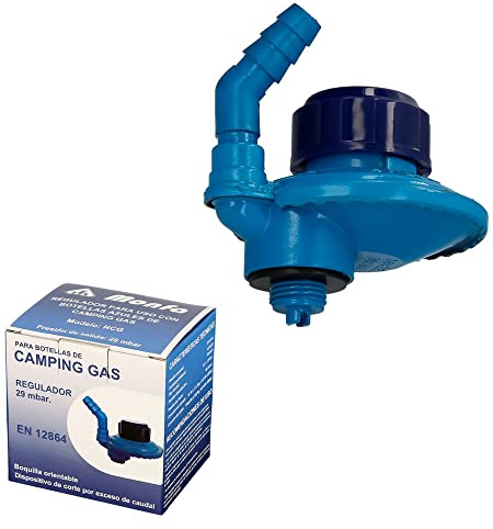 MONFA Grifo Regulador Giratorio M16 (botella Azul), azul