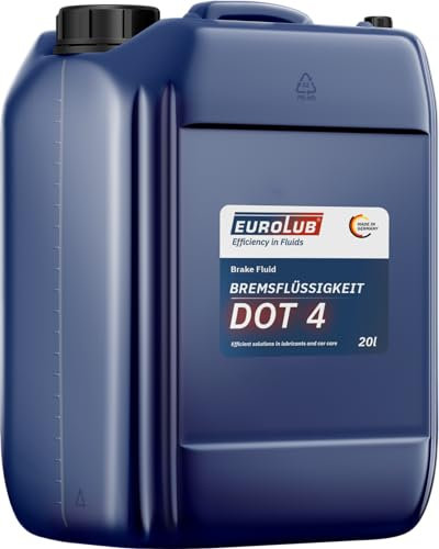 EUROLUB Bremsflüssigkeit DOT4, 20 Liter