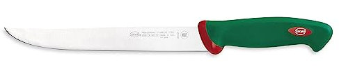 Sanelli Premana Professional Coltello Arrosto, Verde/Rosso, 36.0x3.0x4.0 cm