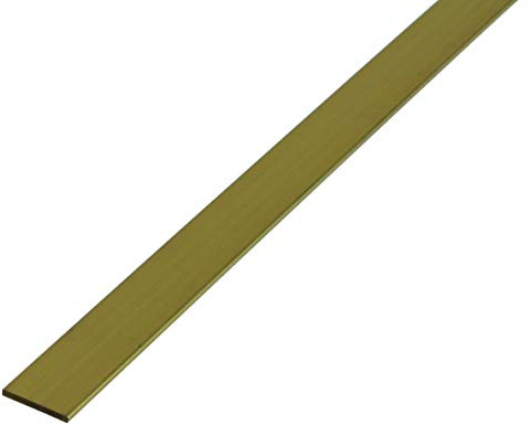Alberts 470937 Flachstange | Messing | 1000 x 20 x 2 mm