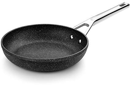 MONIX Mineral Sartén 26 cm aluminio forjado con antiadherente, tipo piedra, sin PFOA, aptas inducción
