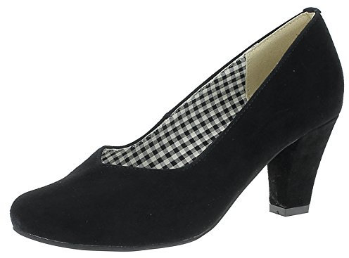 Andrea Conti Damen 3000507 Pumps, Schwarz Schwarz 002, 40 EU