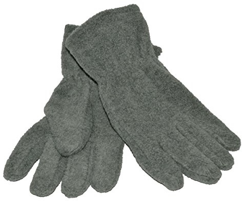 Childs Fleece Gloves, Grey, Age 7/9