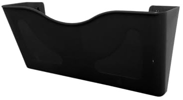 Deflecto Graphite Landscape A4 Wall Mounted Document Holders - A4 Sign Holder - A4 Leaflet Holder Wall Mounted Letter Rack Leaflet Display Stands A4 Poster Holder A4 Menu Holders