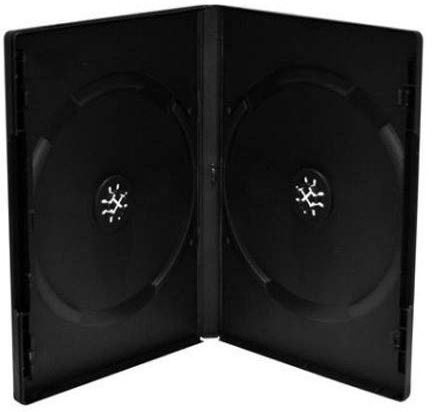ProDye nierle Economy Boitiers Double DVD, 14 mm, Noir, 100 pièces