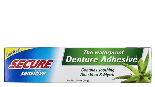 Secure Sensitive Denture Adhesive - 1.4 oz