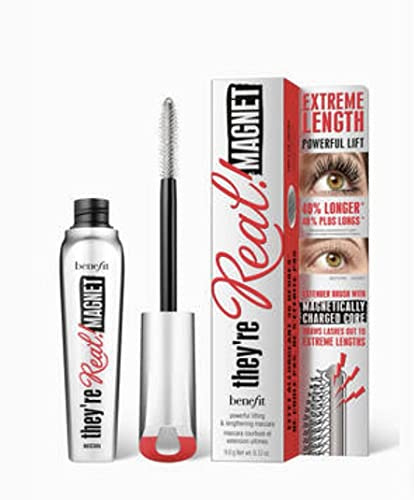 BENEFIT they're real! lengthening mascara 8.5 g Net wt. 0.3 oz. beyond mascara BLACK
