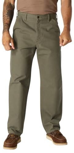 Carhartt Men's Loose Straight Washed Duck Dungaree, Moss, W32 x L32