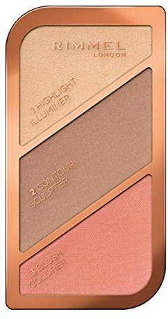 Rimmel Kate Makeup-Palette, (002 Coral Glow), 18.5 g