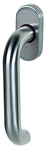 Alpertec Edelstahl Fenstergriff Rita Stiftlänge 35 mm Fensterbeschlag, 32861070K1