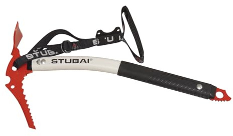 Stubai 914710 Piccozza, Unisex – Adulto, Nero/Bianco/Rosso, 46 cm