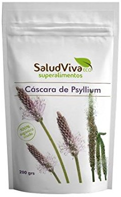 Cáscara de Psyllium 200 g, Salud Viva