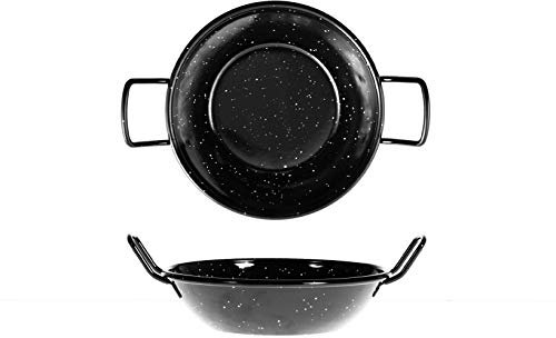 Vaello La Valenciana Sarten Honda esmaltada Asas 16 cm