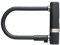 Axa Bike D-Lock with Security Cable 1x Rahmenschloss, schwarz, Einheitsgröße