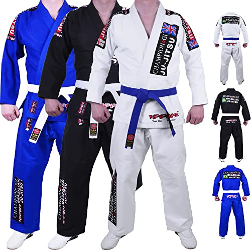 MAR | Designer Jiu Jitsu Uniform, BJJ Gi, Jujitsu Gi | For Training & Competitions | BJJ Heavy Duty Gi - 18oz / 550g; Jiu Jitsu Gi, Juijitsu Gi, BJJ Gi | For Men & Women; Adults & Kids (A2, 4/170)