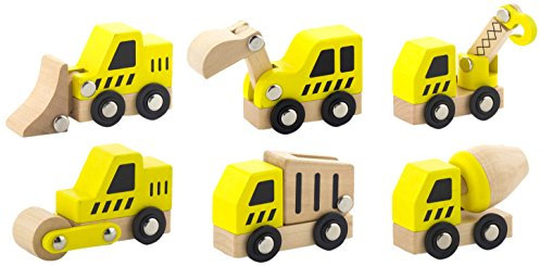 Viga 50541 - Fahrzeugset, Baustelle, 6-teilig