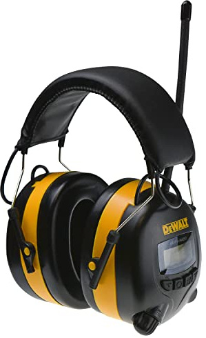 DeWalt DPG15 AM/FM Digital Headphones & Hearing Protector - Quantity 4