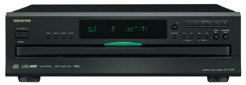 Onkyo DX-C390-B 6-Disc CD Carousel Changer - Black