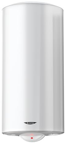 Ariston SAGEO 150 L - Chauffe-eau Électrique Vertical Mural 150L - Ø560mm - Résistance Steatite Anticalcaire - Installation en eaux dures - NF Performance 2** - Conçu pour être installé en France