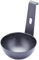 KitchenCraft Non Stick Egg Poacher Cup for Single Egg with Hook, Metal, Black, 7.5 x 16 cm