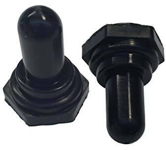 nVent GARDNER BENDER GSW-20 Toggle Switch Covers, EPDM Rubber, 2-Pack