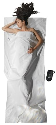 Cocoon Sac de Couchage en Coton Bio - Blanc Naturel - Rectangulaire