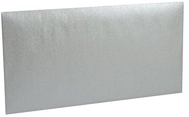 Paper24 100 Din Lang Briefumschläge (100g) Farbe : Silber 22 x 11 cm 220 x 110 mm