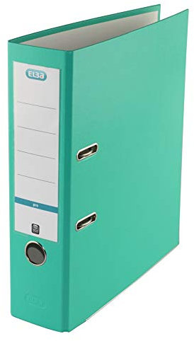 Elba Ordner A4, smart Pro, 8 cm breit, Kunststoff außen, mint