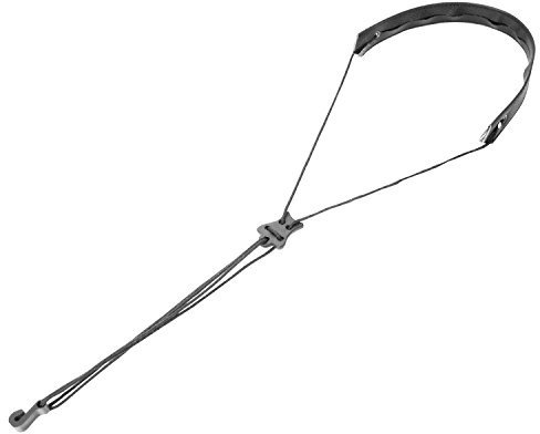Performance Plus GS1200 Classical Guitar, Mariachi or Ukulele Strap with Adjustable Length Black Cord & Neck Band
