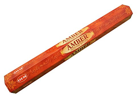 Encens Ambre - 20 bâtons fait main