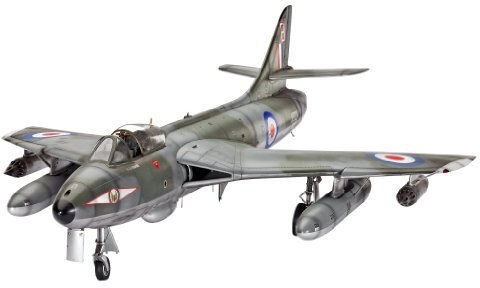 Revell Modellbausatz 04703 - Hawker Hunter FGA.9/F.58 im Maßstab 1:32