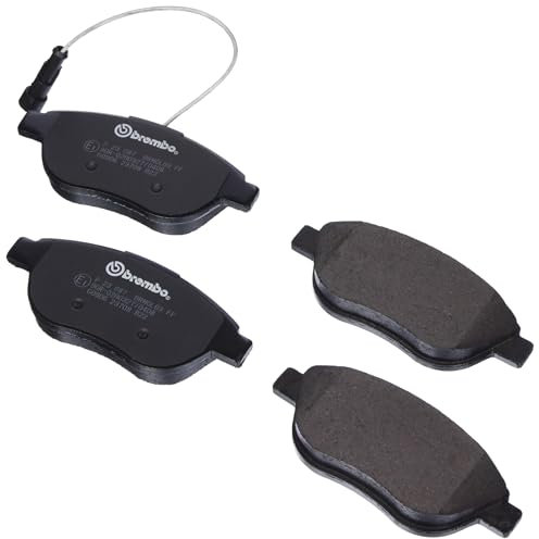 Brembo P 23 087 - Pastiglia Freno - Anteriore, Larghezza 137 mm, Forza 19 mm, Altezza 57 mm; WVA 23708, 23709, 23981; FMSI D1618 8830; Indicatore di usura Elettrico, Con schermo antirumore