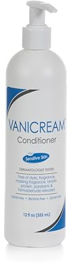 Vanicream Conditioner – pH Balanced Mild Formula Effective For All Hair Types and Sensitive Scalps - Free of Fragrance, Lanolin, and Parabens – 12 Fl Oz