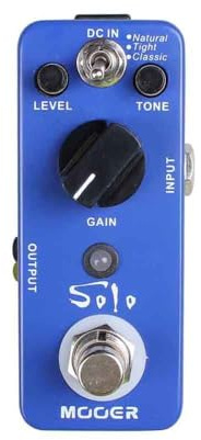Mooer Solo Pedale Distorsore Medio Guadagno