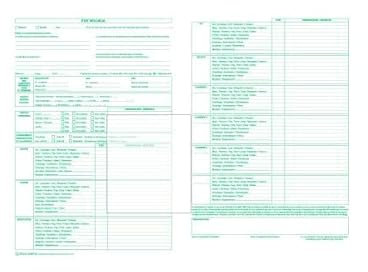 Liasses de 3 ExemplairesEtats des Lieux d'Entrée et Sortie (Tous Contrats)