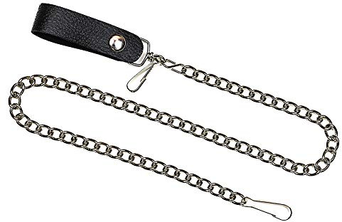Regular Chain Bikers Wallet Key Chain Punk Rock Style Leather Strap (18)