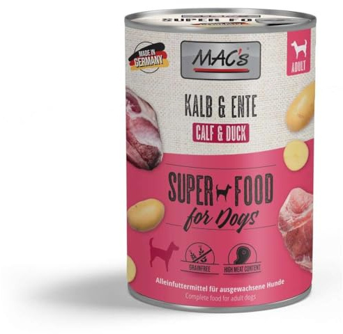 MACs | Kalv och anka | 6 x 400 g