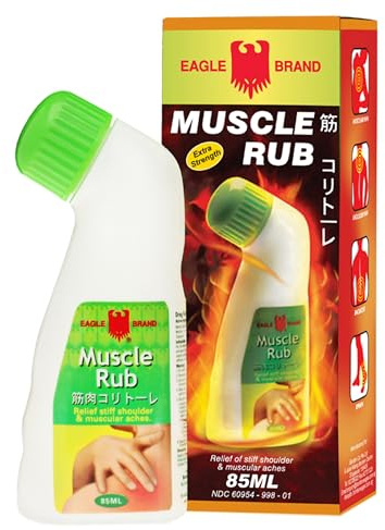 Eagle Brand-muscle Rub - Relief Stiff Shoulder & Muscle Aches [ 85ml ]
