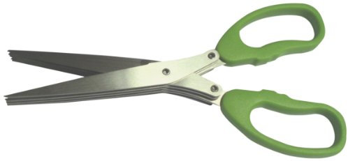 Pradel Excellence 915V Kräuterschere mit 5 Klingen, Grün