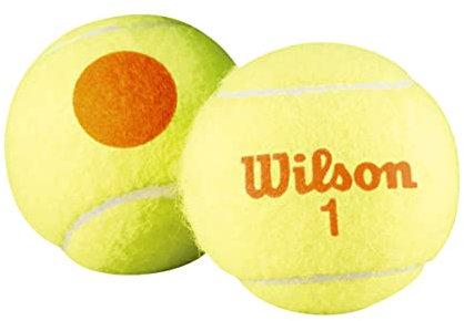 Wilson Starter Ball 48 Pack, Yellow, 6.2