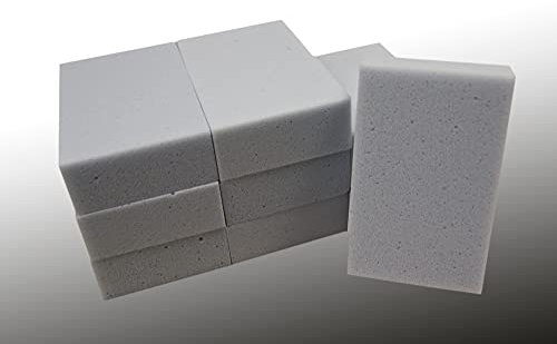 ilggro - Borrador de suciedad (100 esponjas limpiadoras, 11 x 7 x 3 cm), color gris
