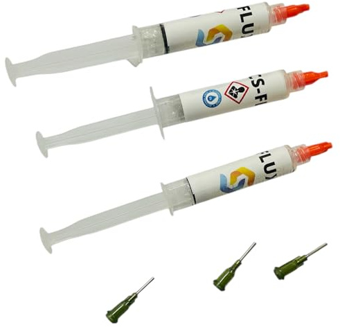 CS-FLUX reclamazione bassa viscosità senza alogeni flusso di liquido per BGA componente rielaborare riflusso 15g. Ideale per le riparazioni GPU VGA
