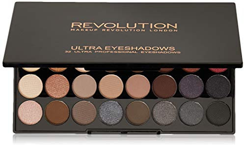 Makeup Revolution London Ultra 32 Lidschatten Palette Flawless 2, 700 g