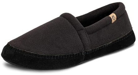 Acorn Men's Moc with Premium Memory Foam Black