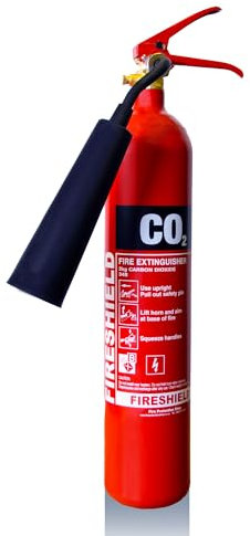 2kg CO2 Fire Extinguisher - FireShield