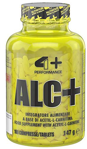 4 nutrition ALC, - 1 g Acetil-L-carnitina - 100 Compresse, 147 g